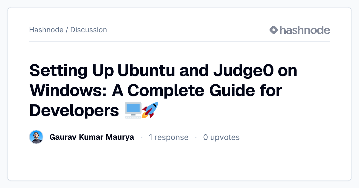 Discussion on 
