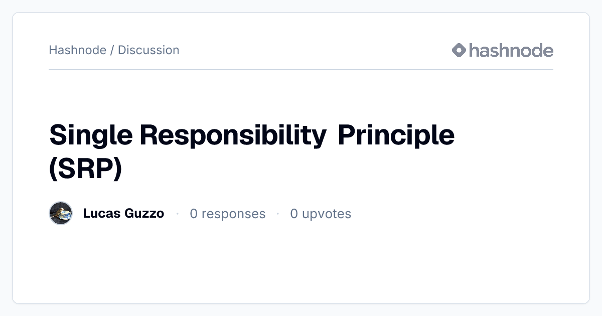 Discussion on 