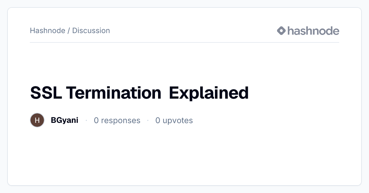 Discussion on 