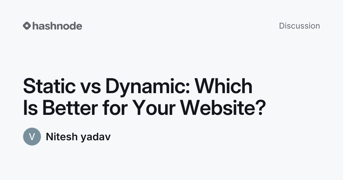 Discussion on 