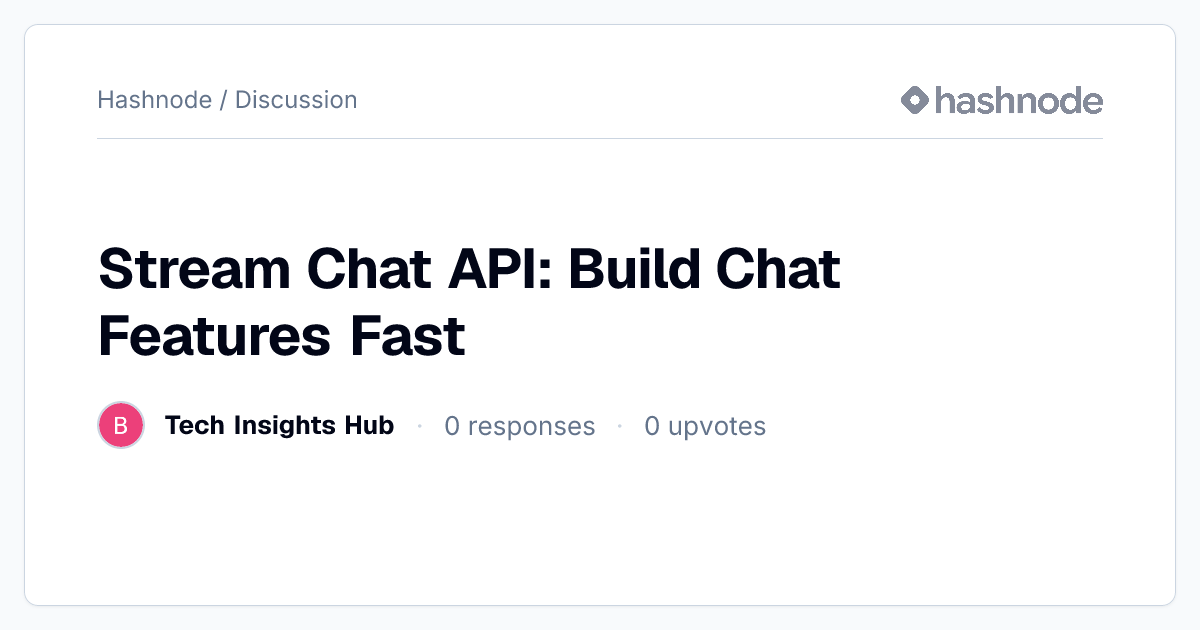 Discussion on 