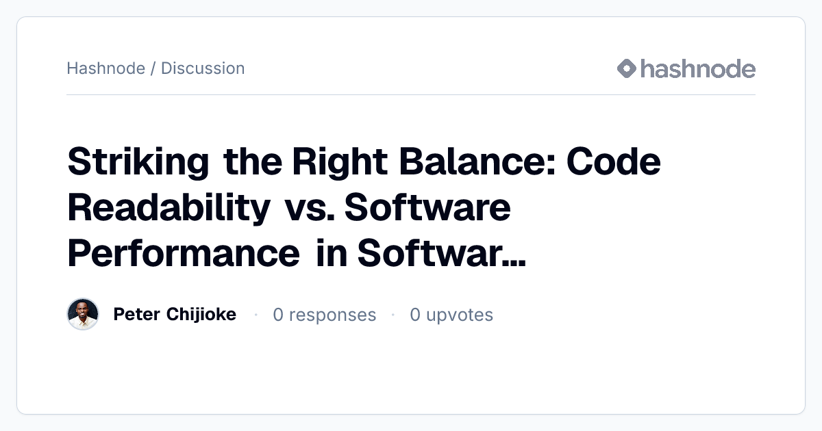 Discussion on 
