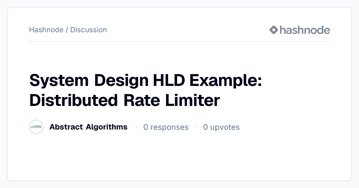 Discussion on 
