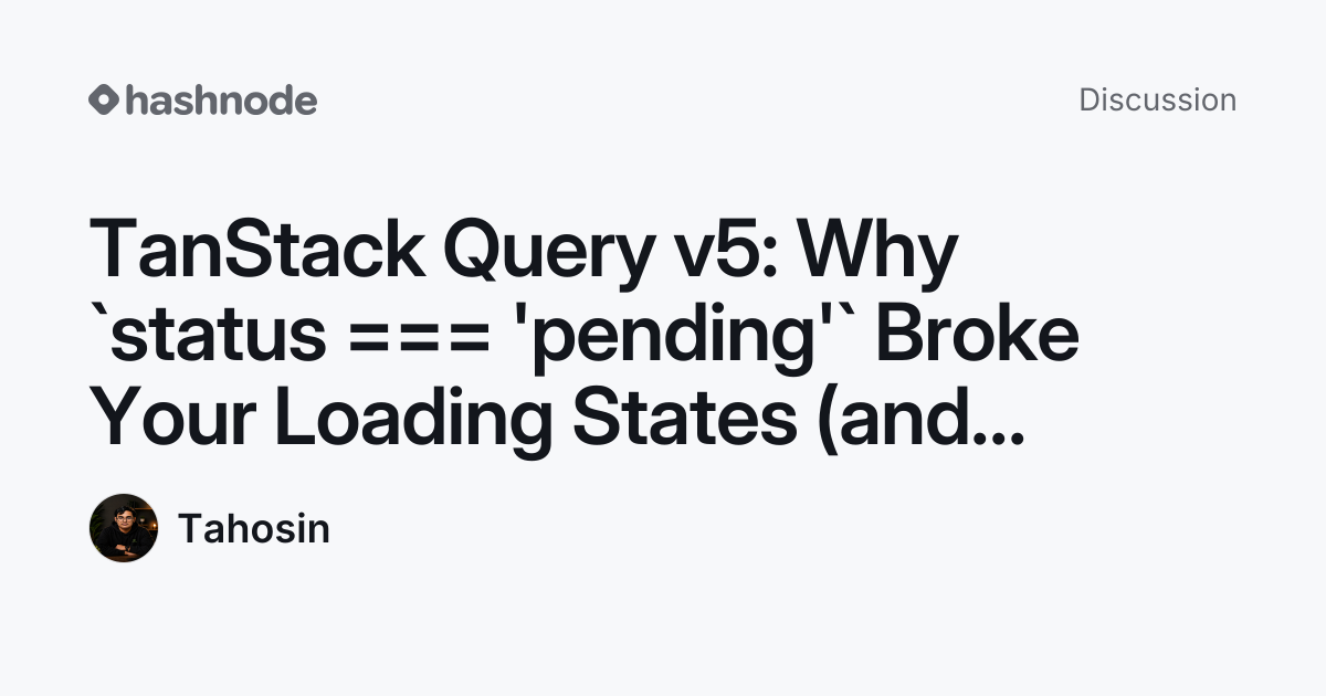 Discussion on 