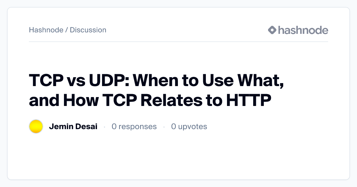 Discussion on 