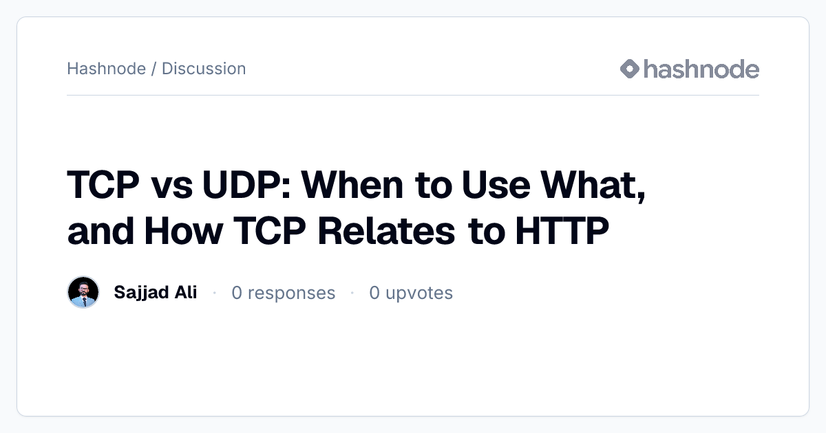 Discussion on 