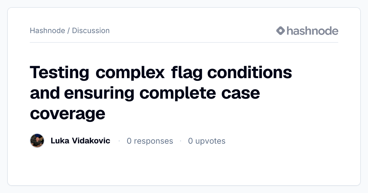 Discussion on 