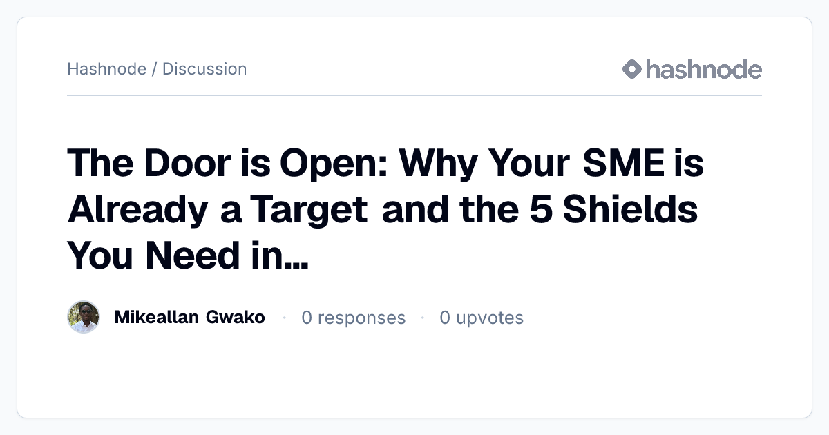 Discussion on 