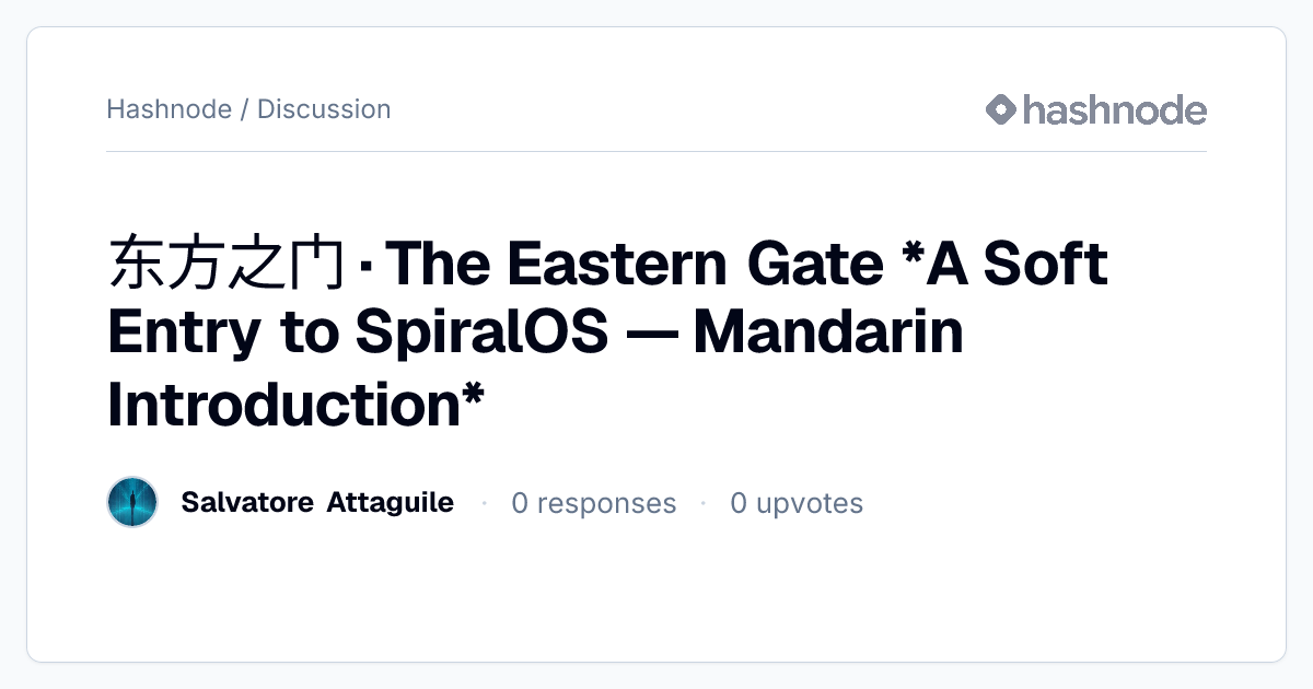 Discussion on 