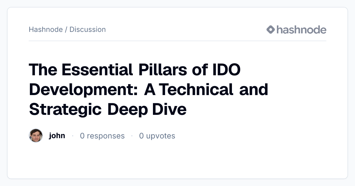 Discussion on 