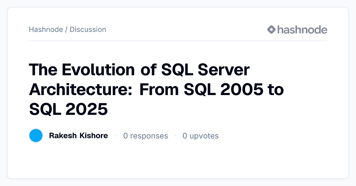 Discussion on 