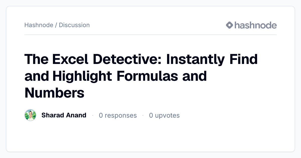 Discussion on 