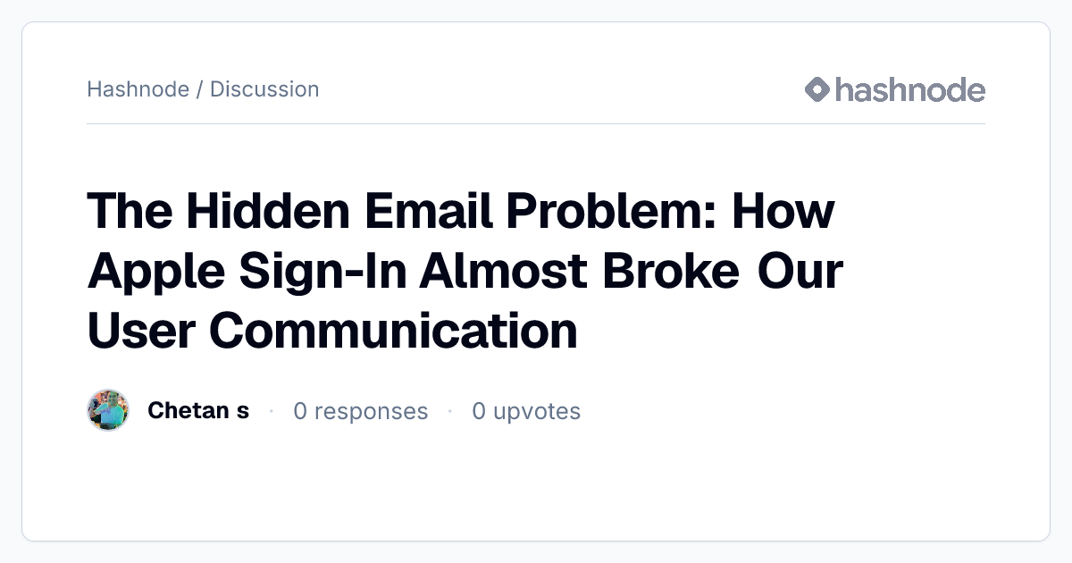 Discussion on 