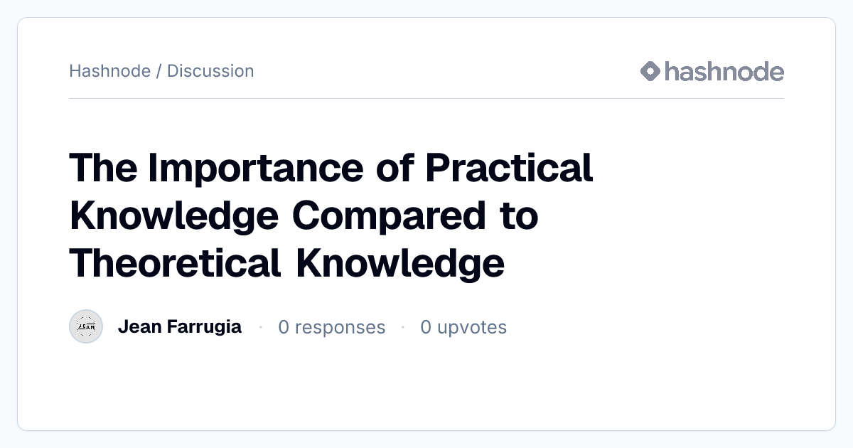 Discussion on 