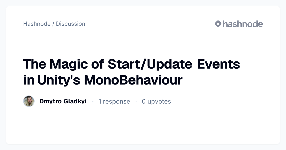 Discussion on 