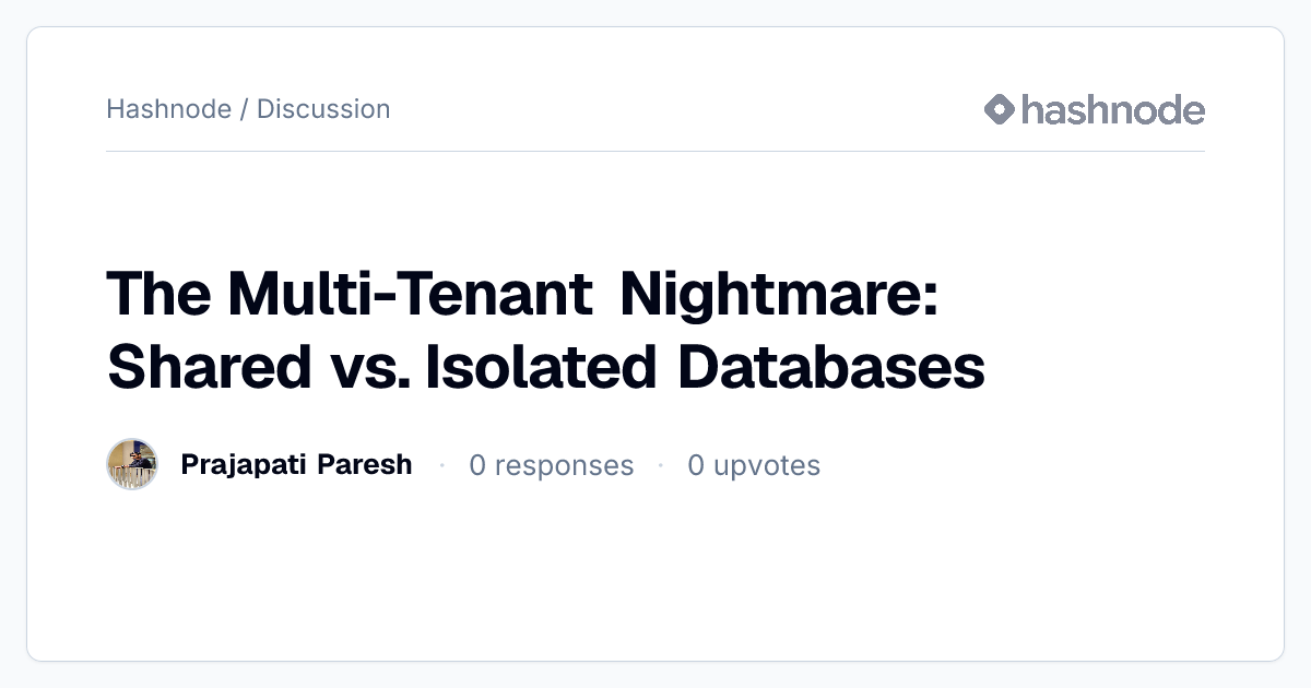 Discussion on 