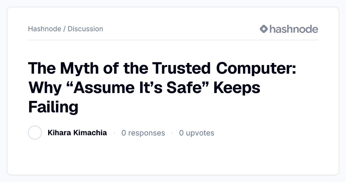 Discussion on 