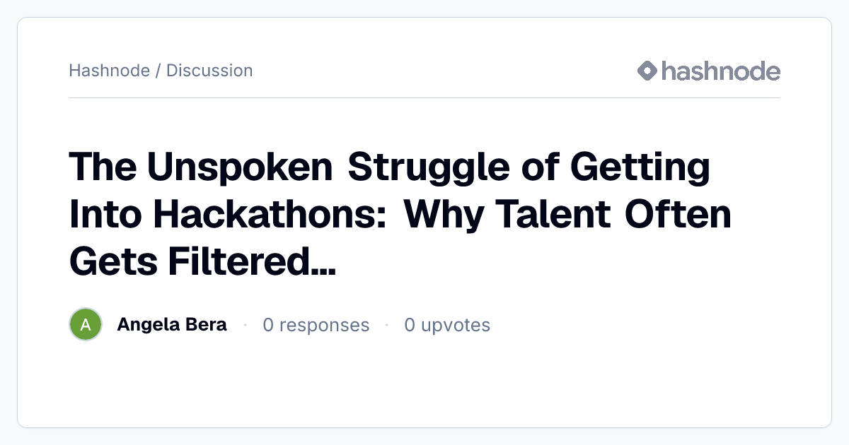 Discussion on 