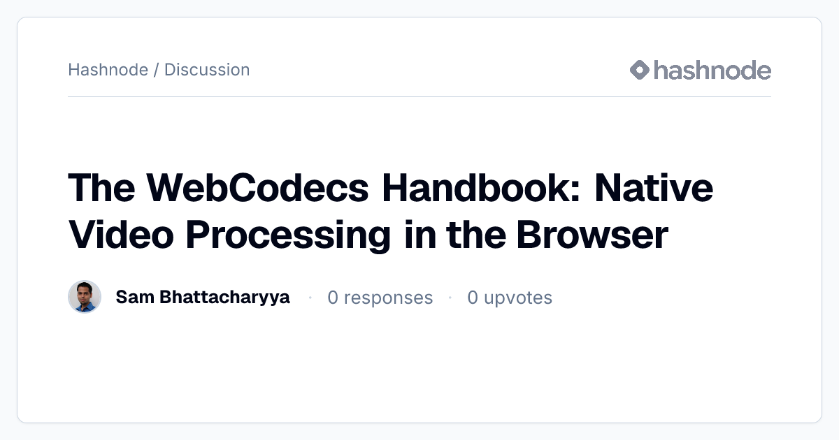 Discussion on 
