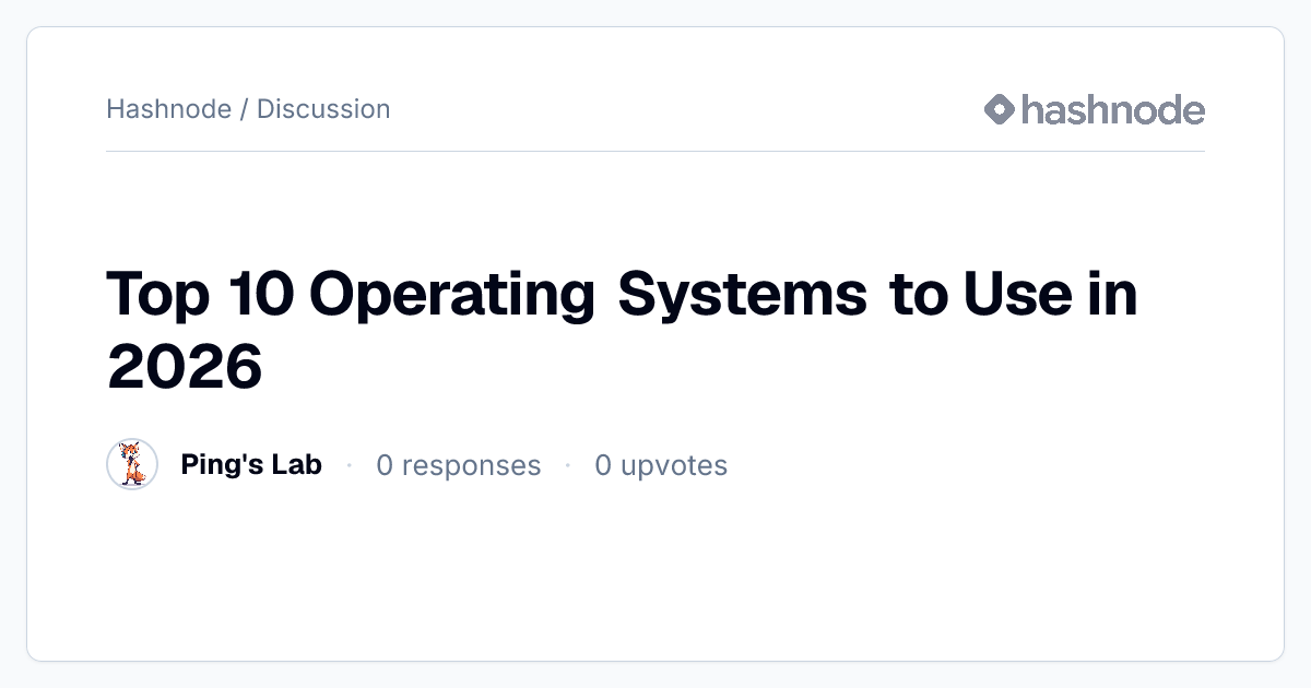 Discussion on 