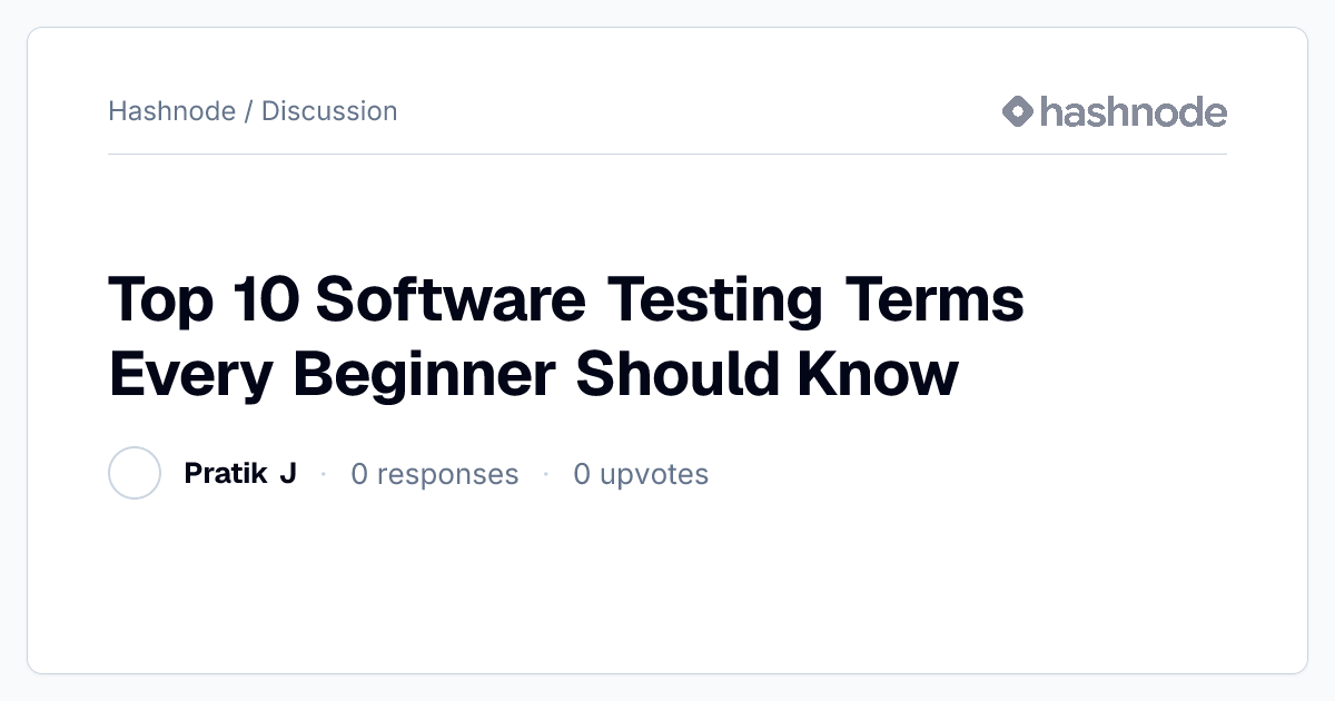 Discussion on 