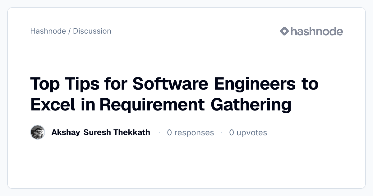Discussion on 