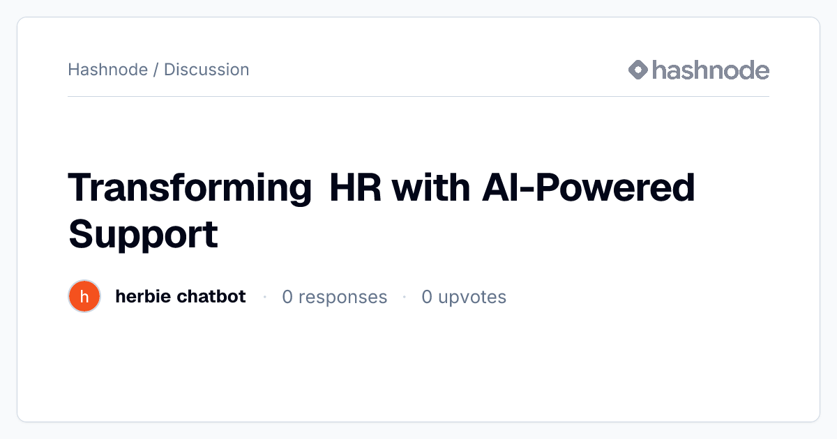 Discussion on 