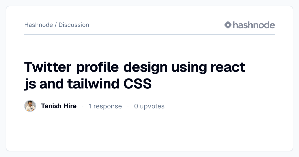 Discussion on 