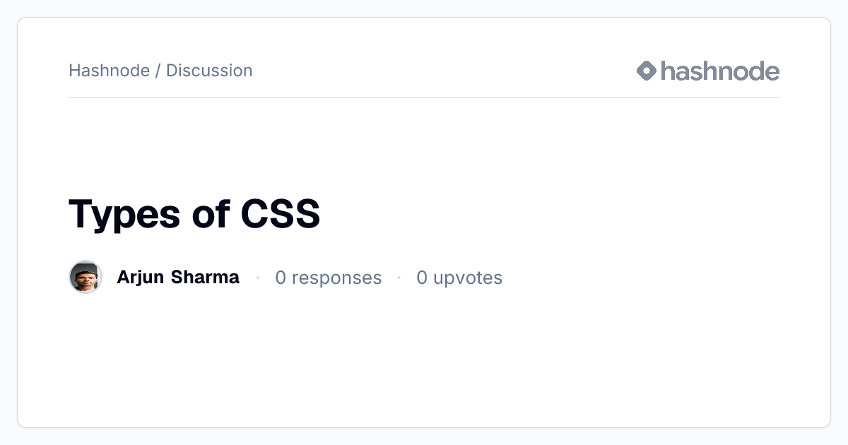 Discussion on 