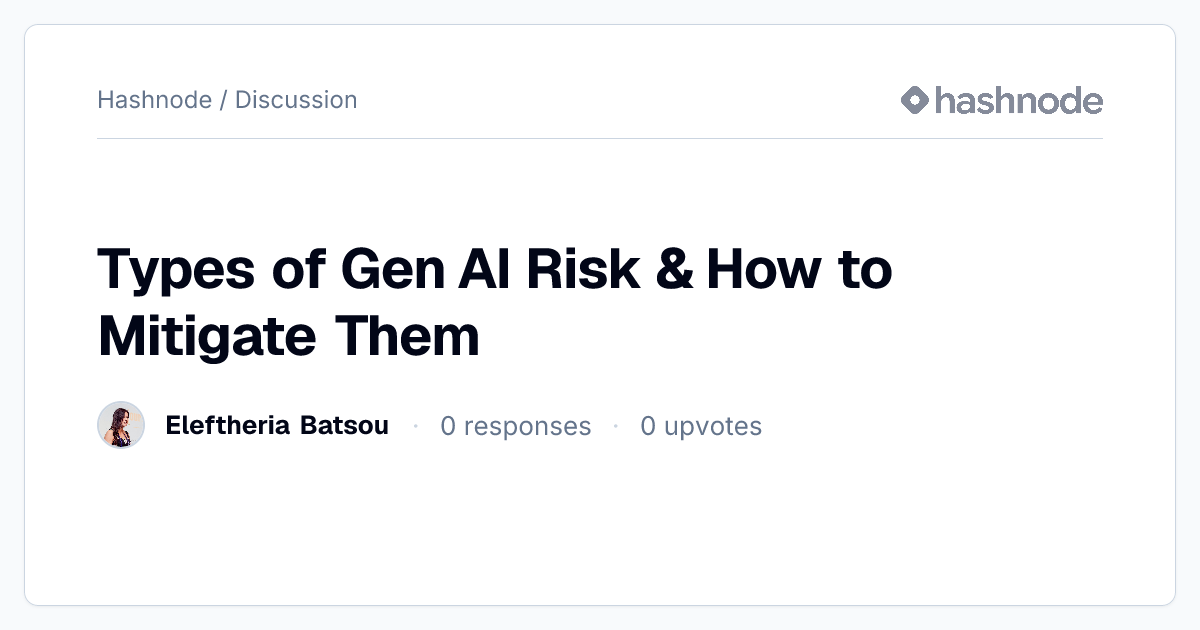 Discussion on 