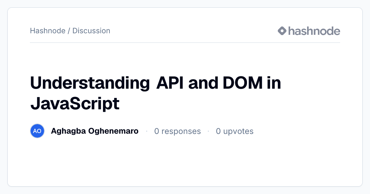 Discussion on 