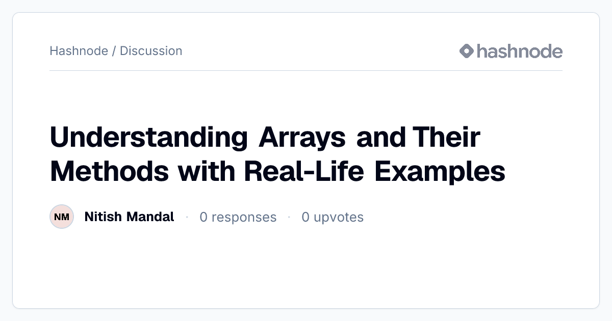 Discussion on 