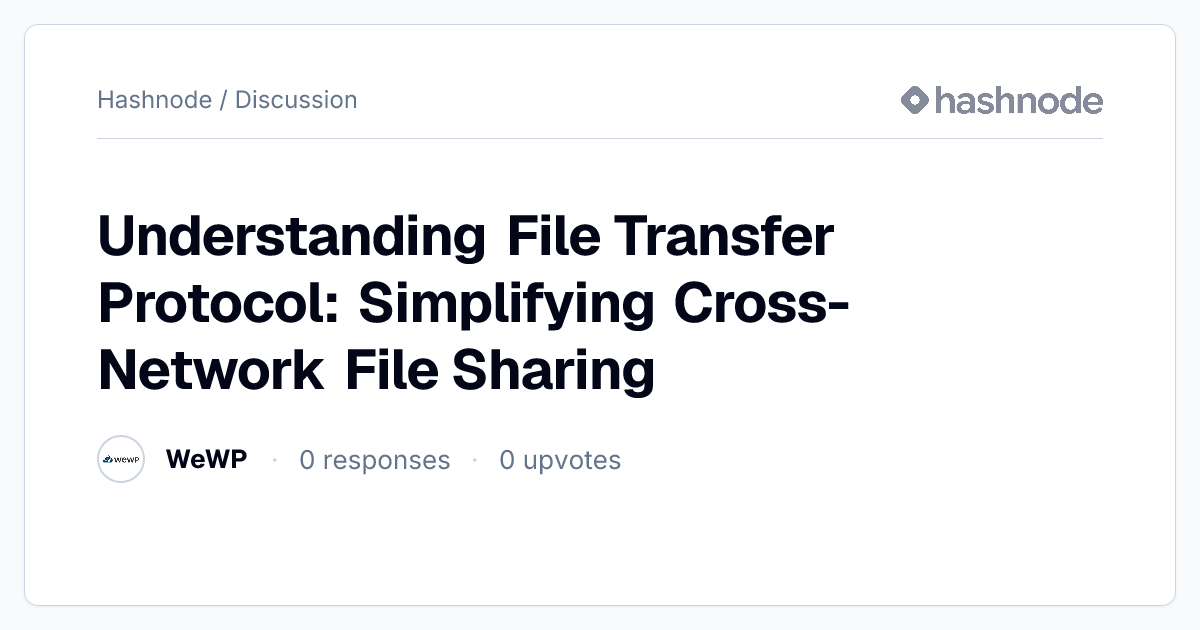 Discussion on 