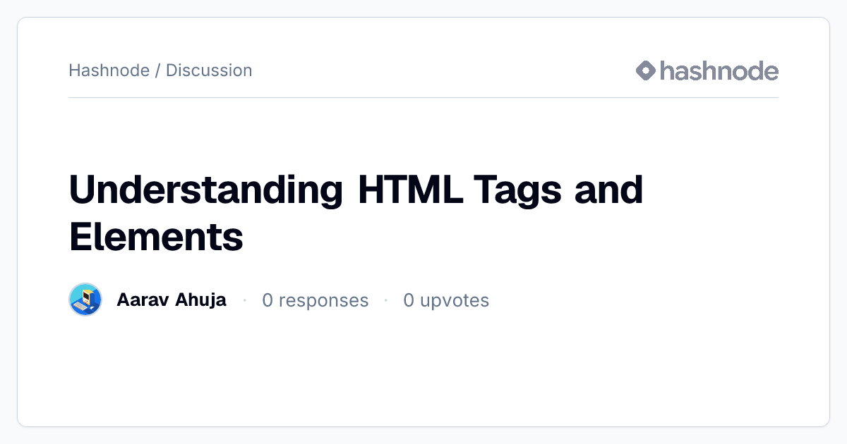Discussion on 