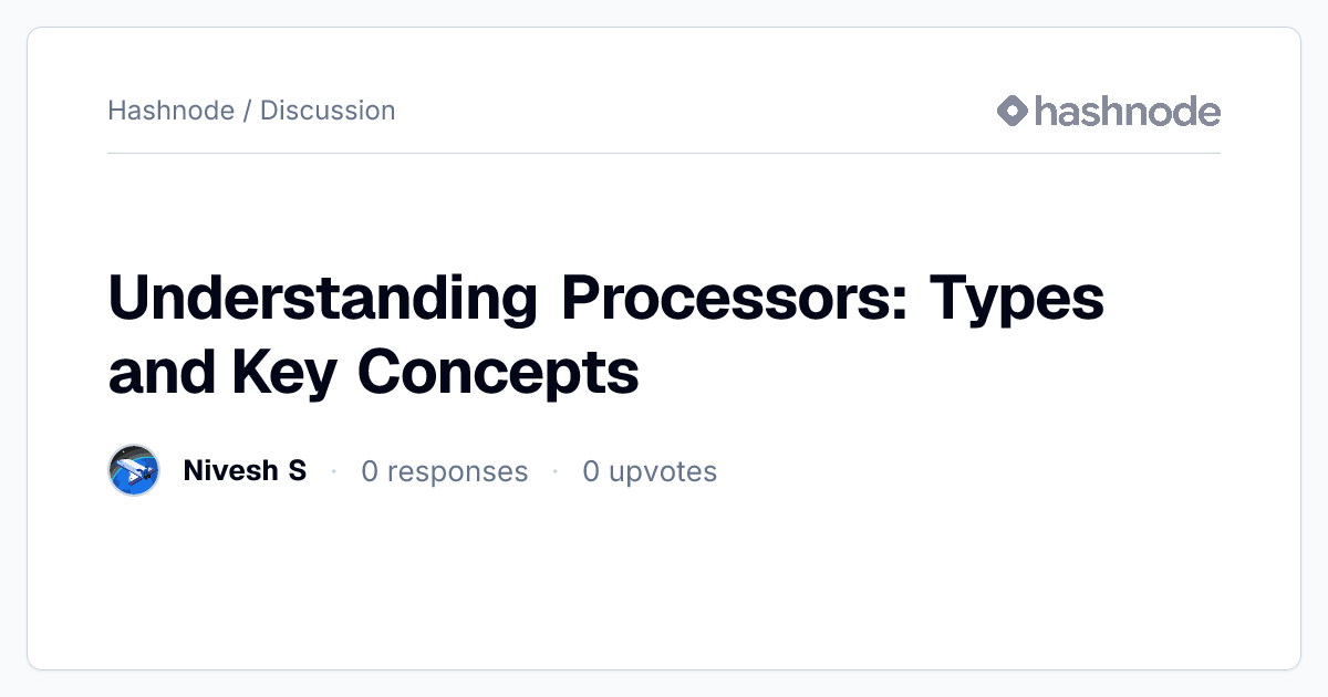 Discussion on 
