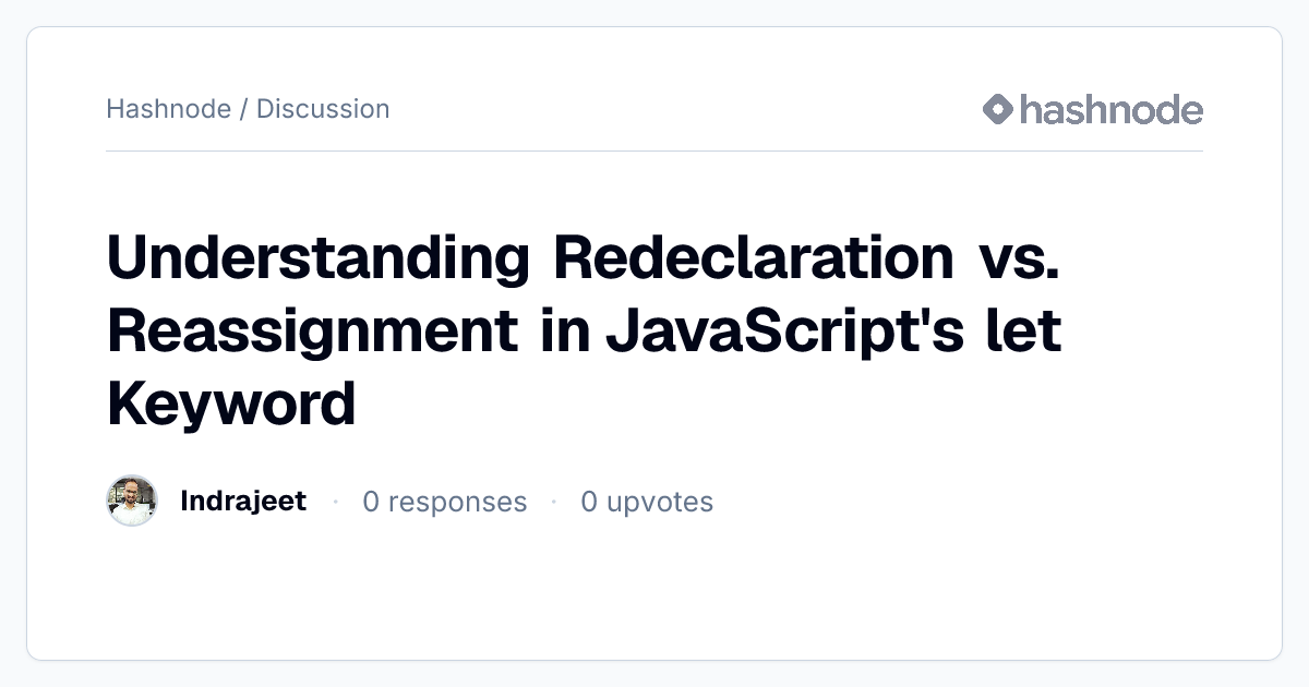 Discussion on 