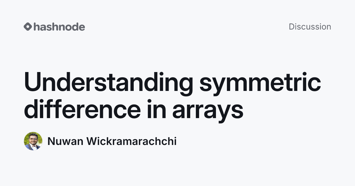 Discussion on 