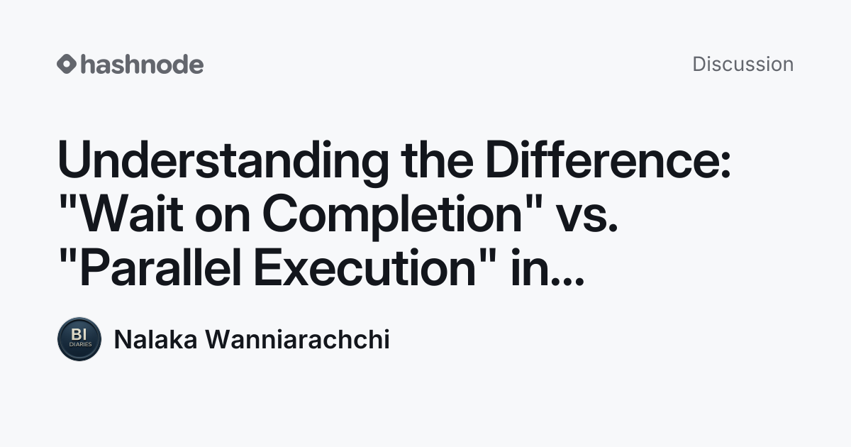 Discussion on 