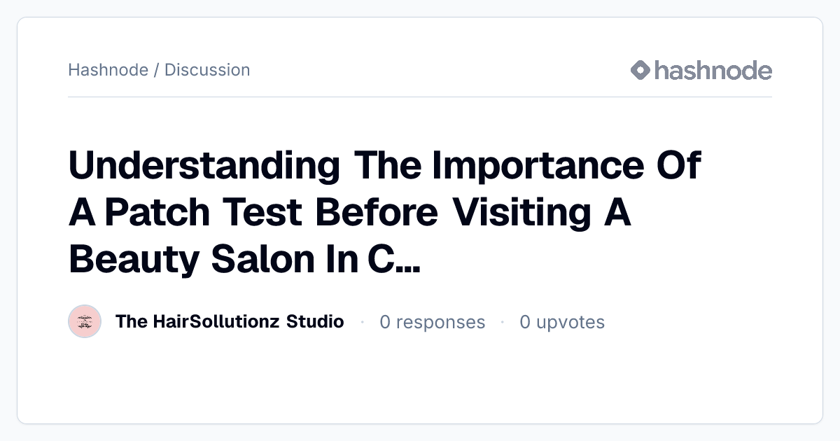 Discussion on 