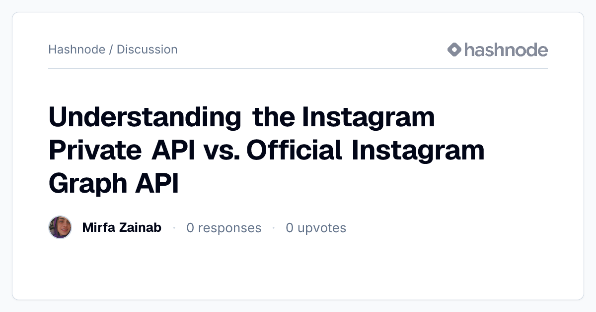 Discussion on 