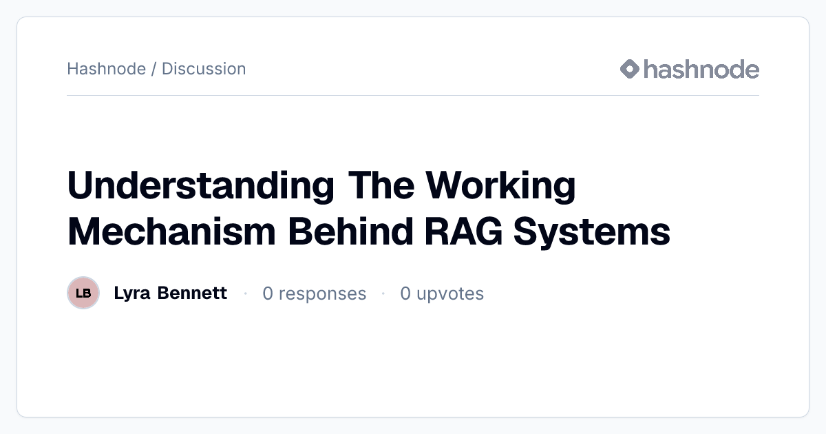 Discussion on 
