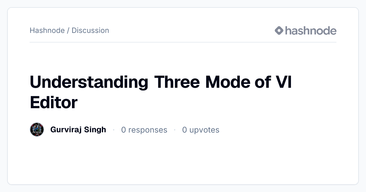 Discussion on 