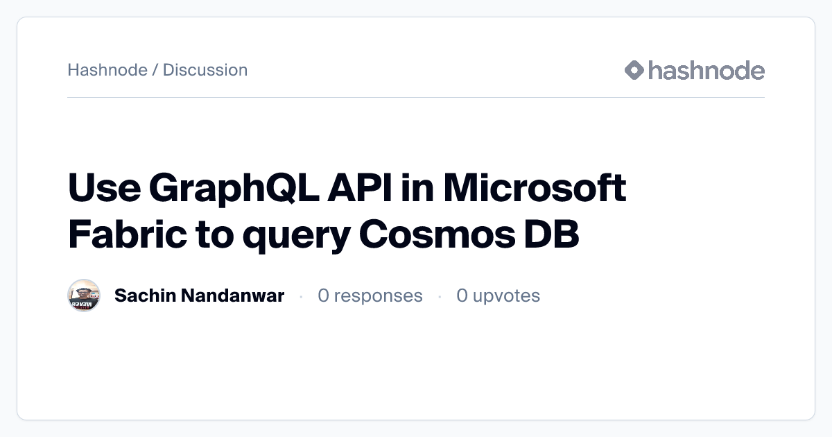 Discussion on 