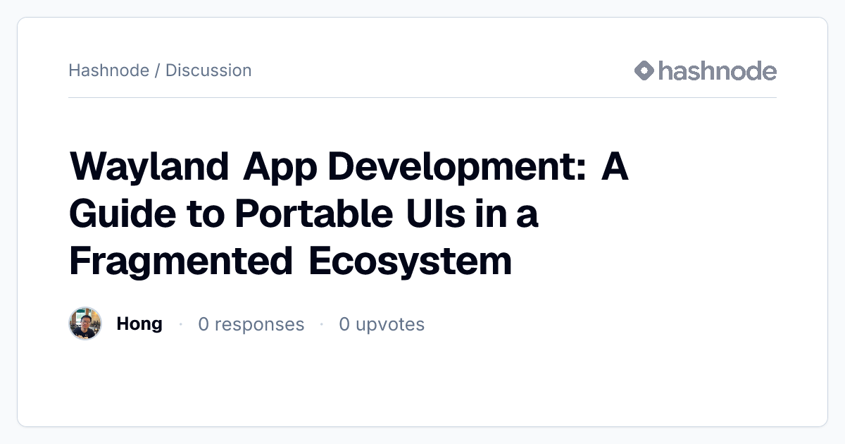 Discussion on 