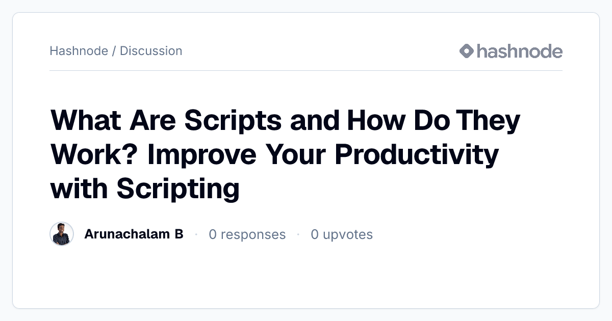Discussion on 