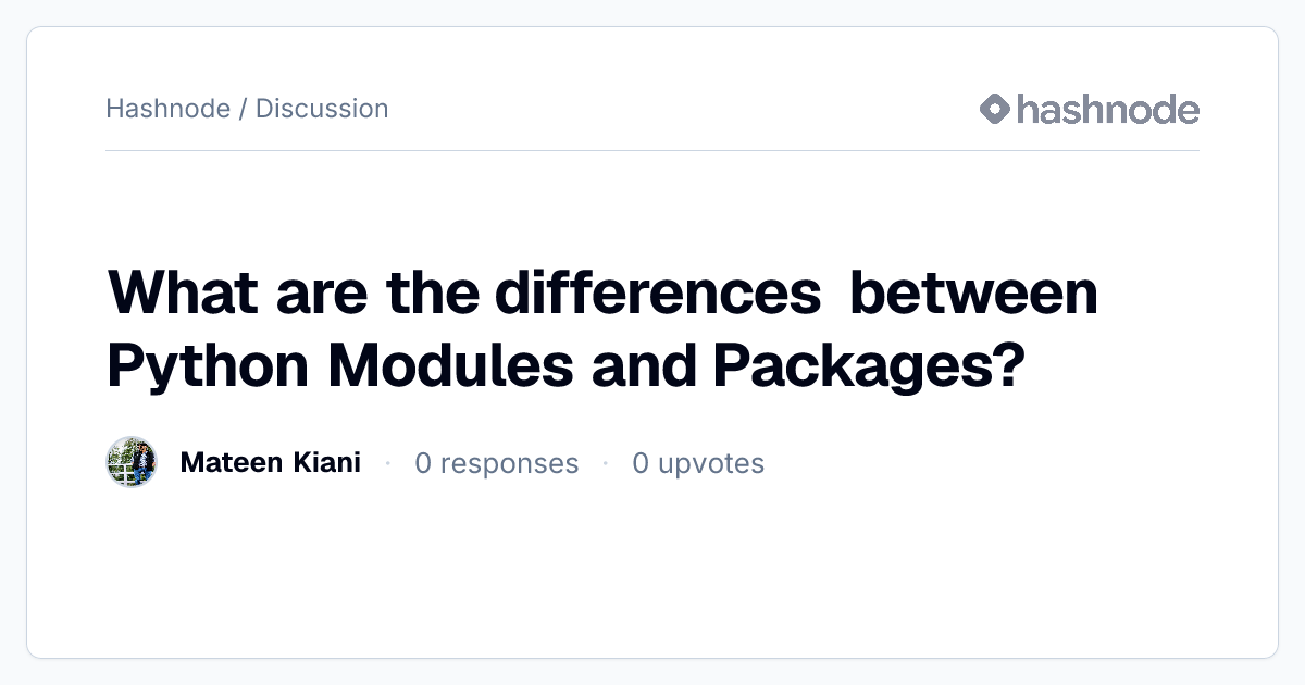 Discussion on 