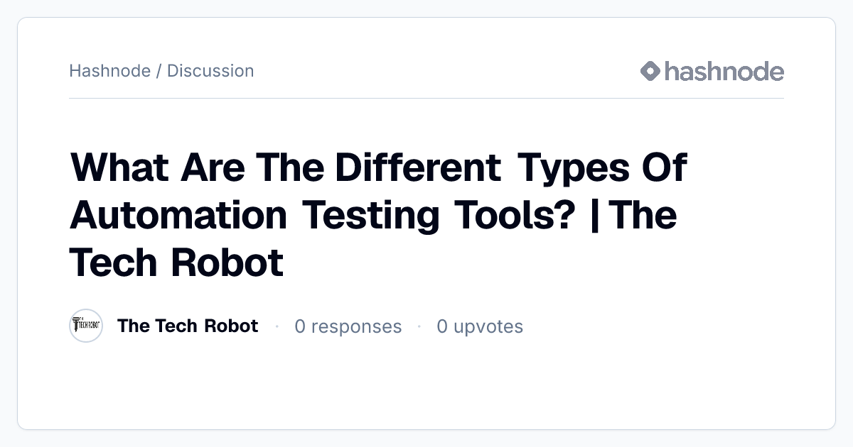 Discussion on 