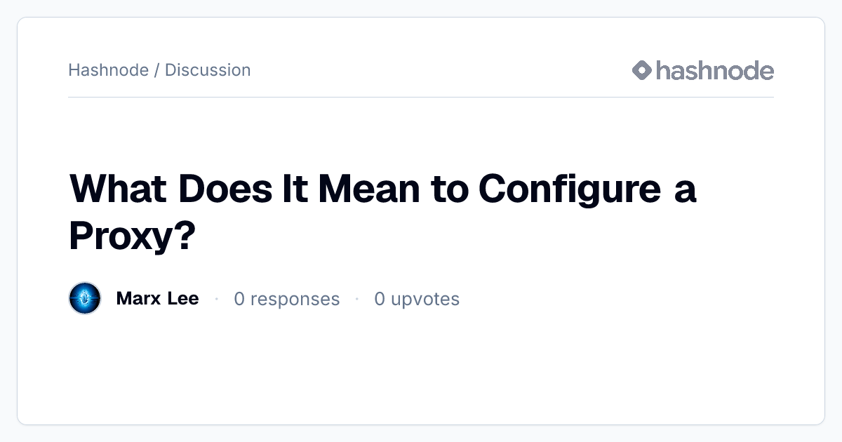 Discussion on 