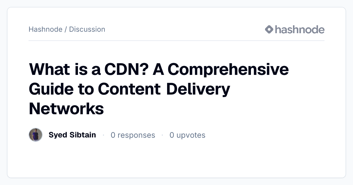 Discussion on 