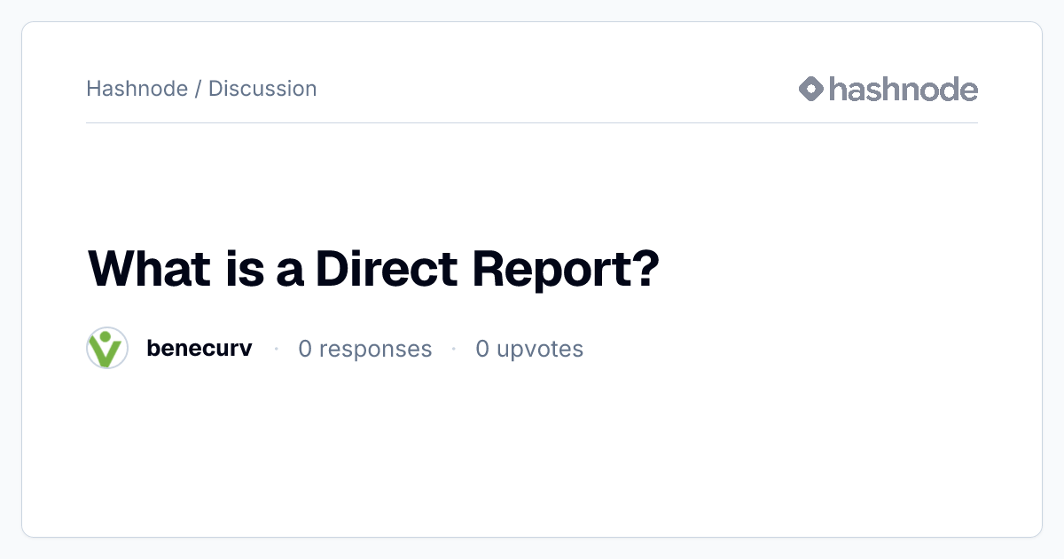 Discussion on 